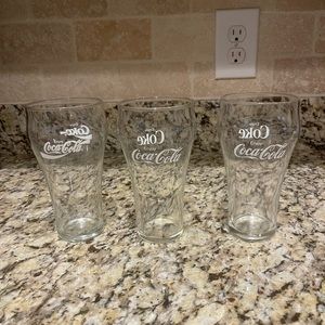 Coke glasses